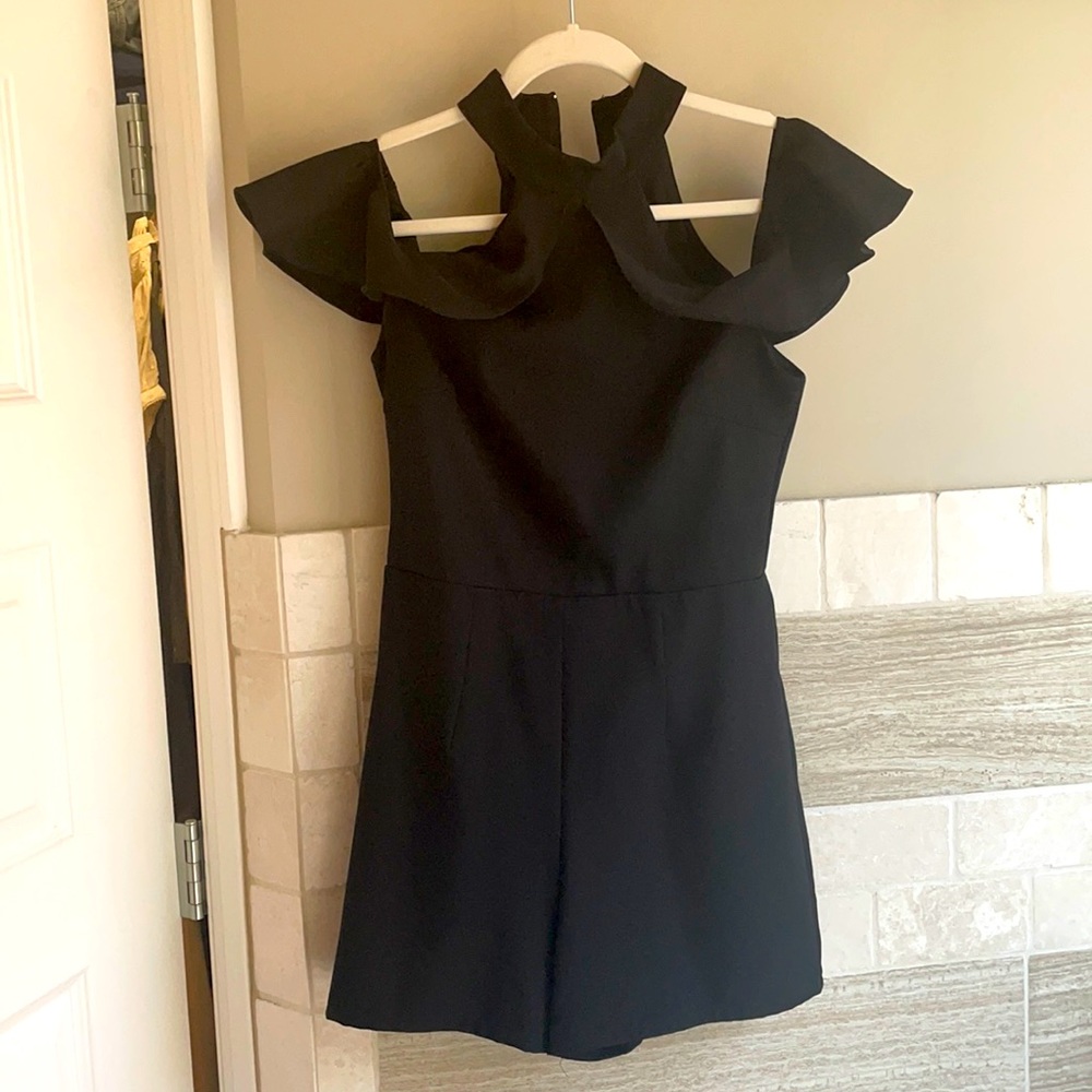 Sexy black romper